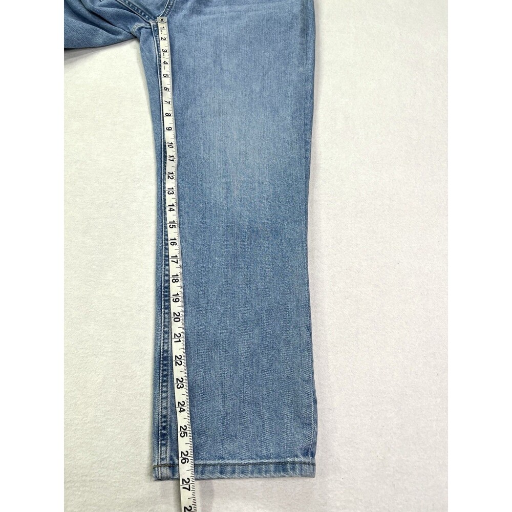 Everlane The Original Cheeky Jean Crop Womens Size 28 Light Blue Stretch - Picture 8 of 10